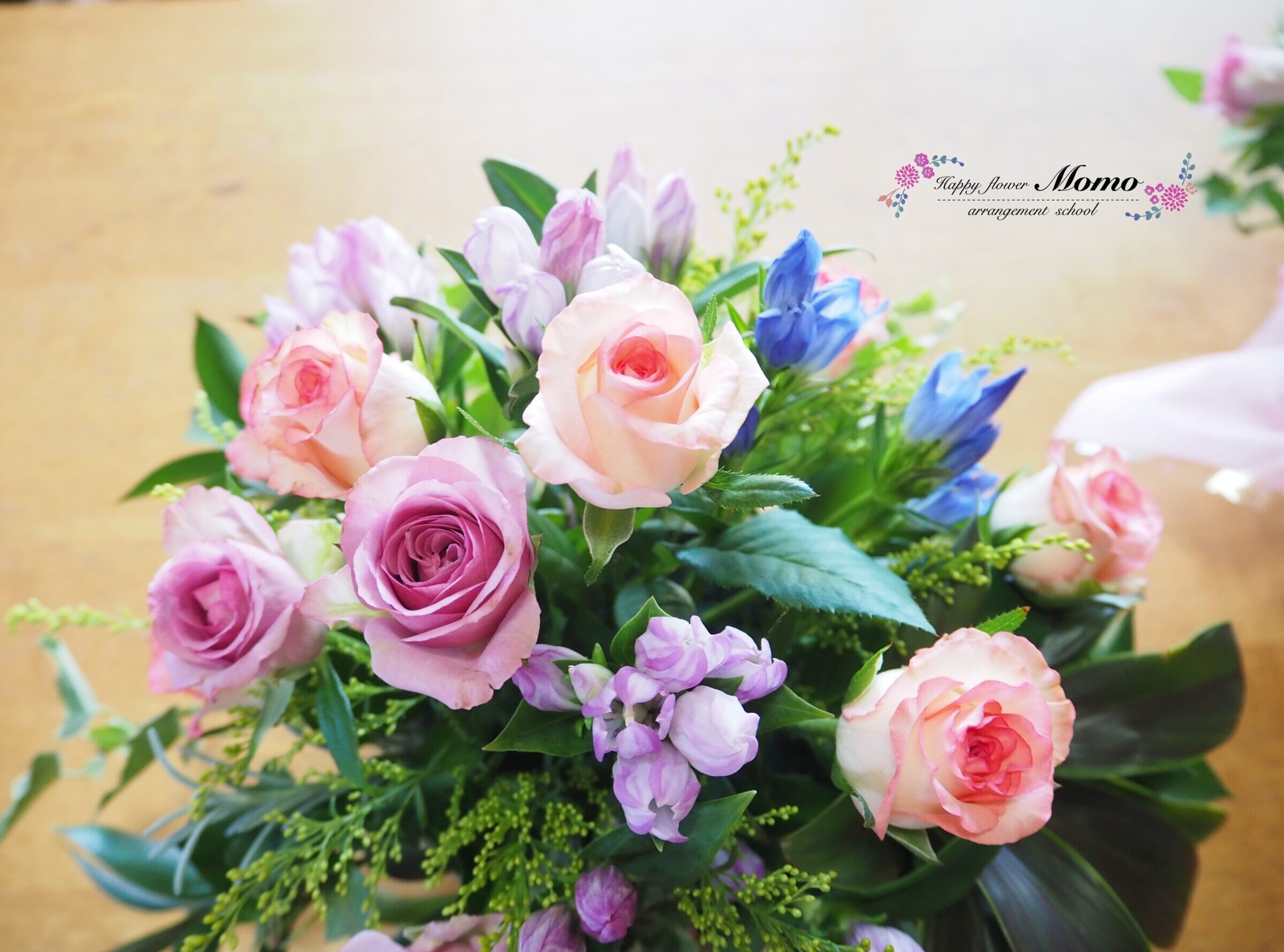 しょりん❣️秋、お月見、コスモス、もみじ、お団子、薔薇、アレンジ❁⃘*.゜ Flowers♡ #元気がでますよう #foryou #flowers #お花達